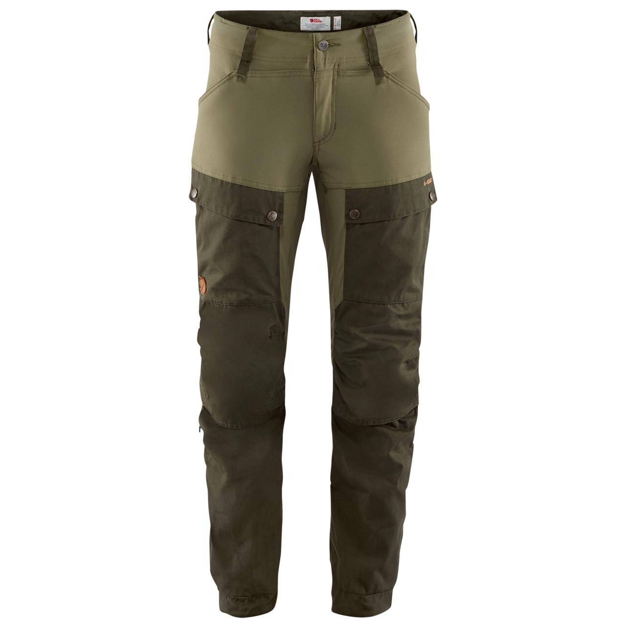 Fjällräven Womens Keb Trousers Short  (Grøn (DEEP FOREST-LAUREL GRN/662-625) 40)