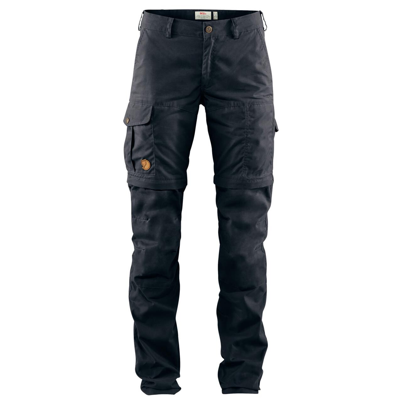 Fjällräven Womens Karla Pro Zip-off Trousers  (Blå (DARK NAVY/555) 42)