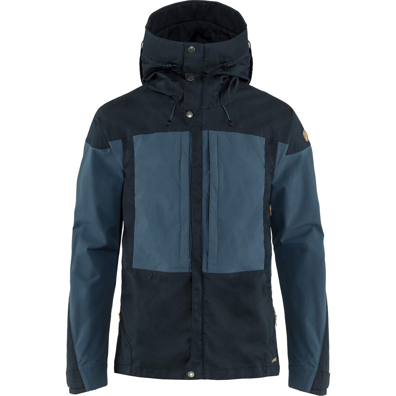 Se Fjällräven Mens Keb Jacket (Blå (DARK NAVY-UNCLE BLUE/555-520) Large) hos Friluftsland.dk