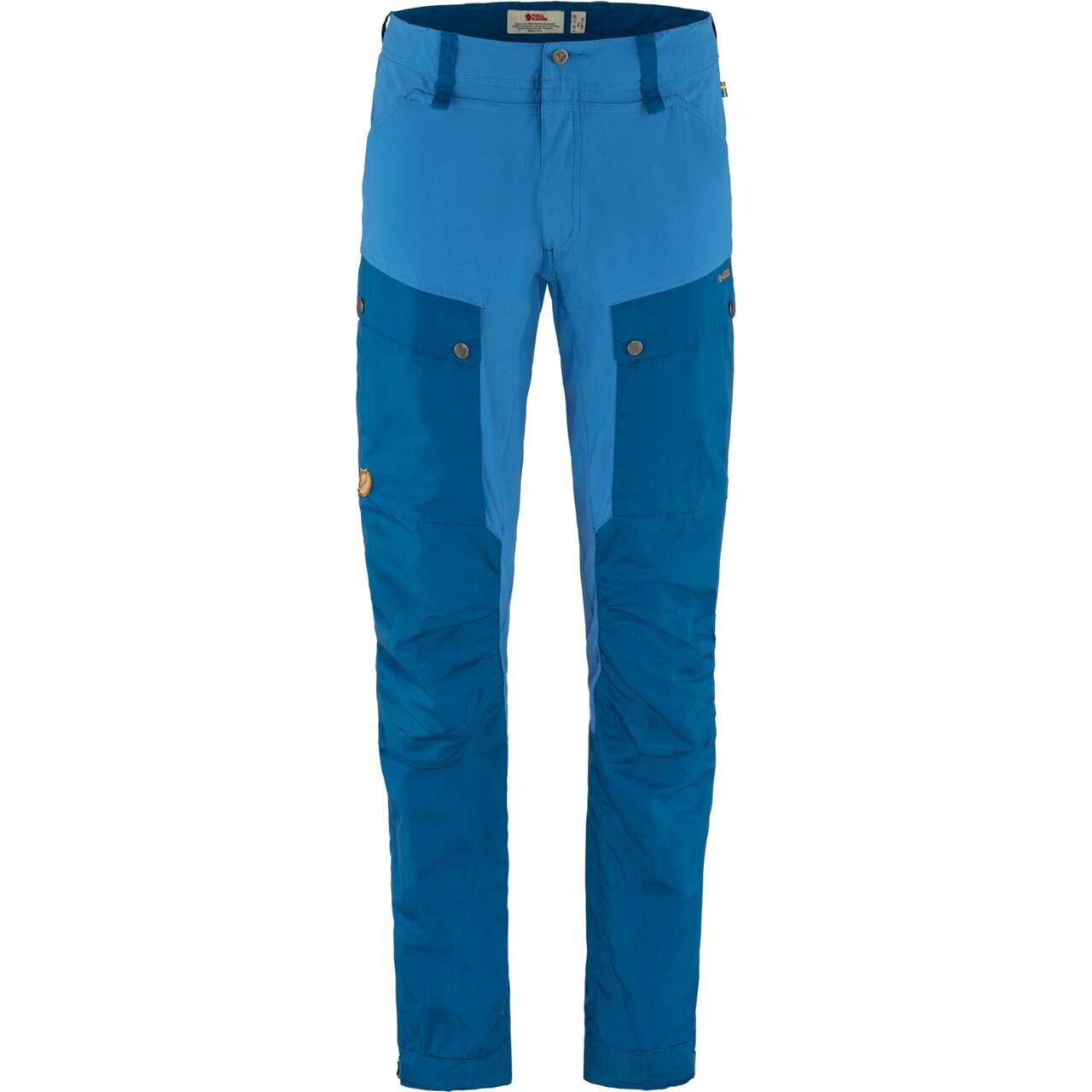 Fjällräven Mens Keb Trousers Regular  (Blå (ALPINE BLUE-UN BLUE/538-525) 54)