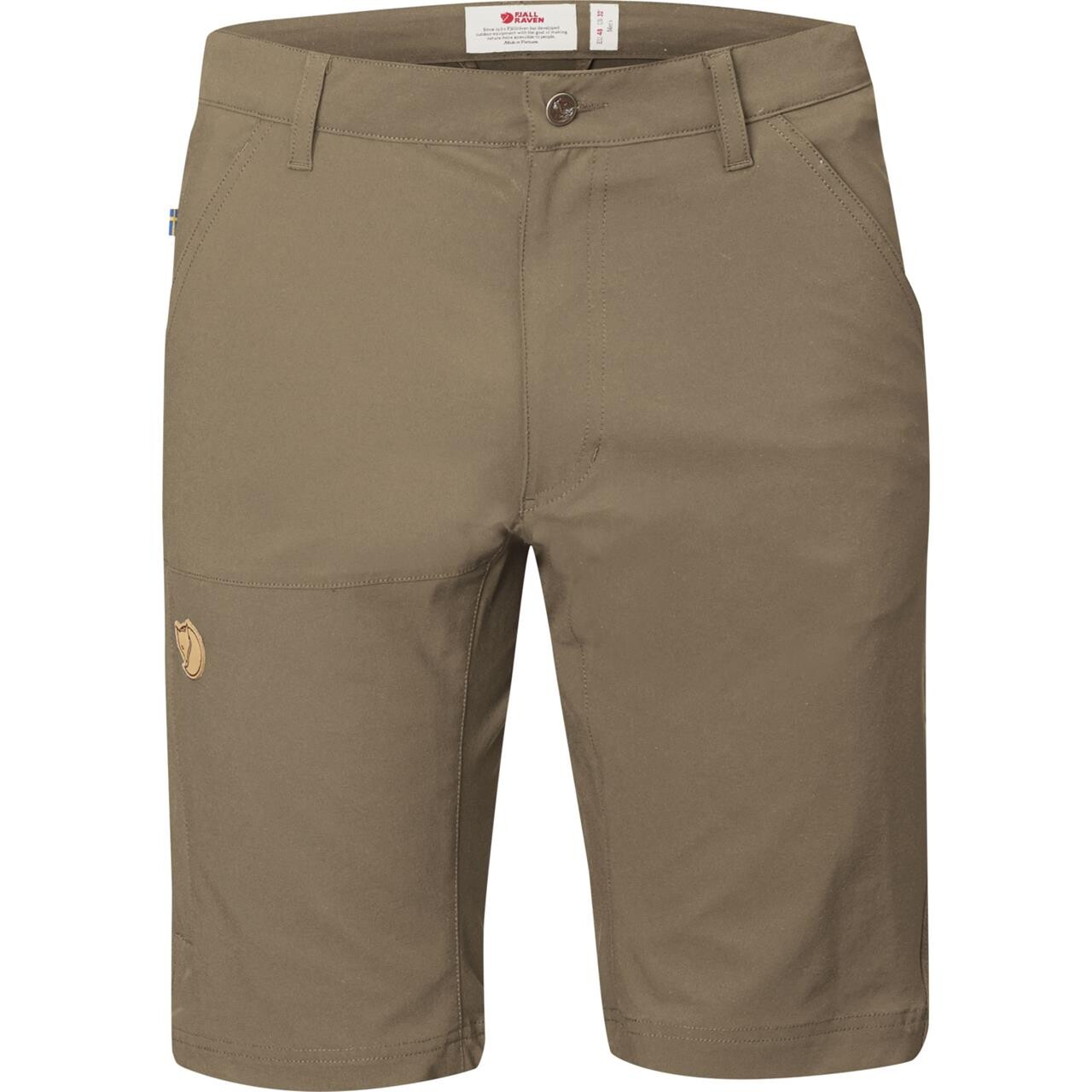 Fjällräven Mens Abisko Lite Shorts  (Beige (LIGHT OLIVE/622) 58)