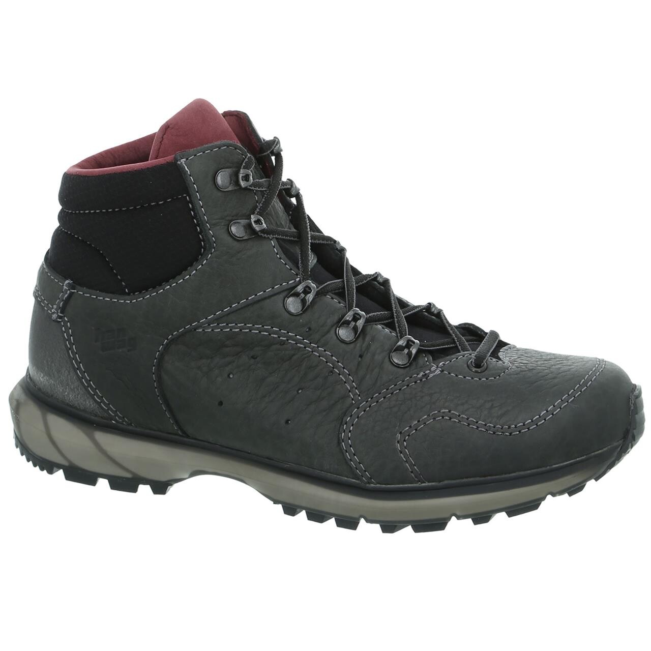 Billede af Hanwag Womens Tsoma Mid Lady (Grå (ASPHALT/DARK GARNET) 37)