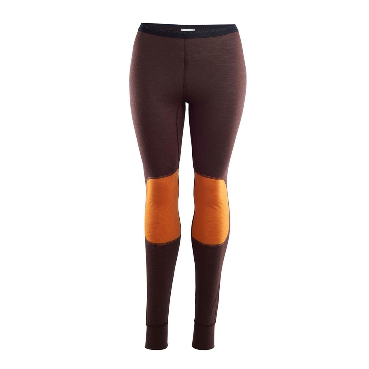 Aclima Womens Reinforced Long Pants  (Brun (CHOCOLATE/ORANGE POPSICLE) Small)