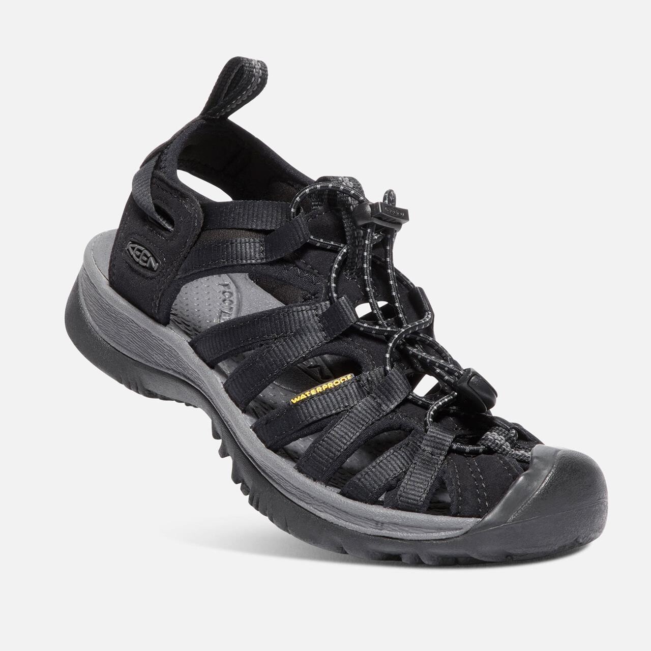 Keen Womens Whisper  (Sort (BLACK/STEEL GREY) 36,5)