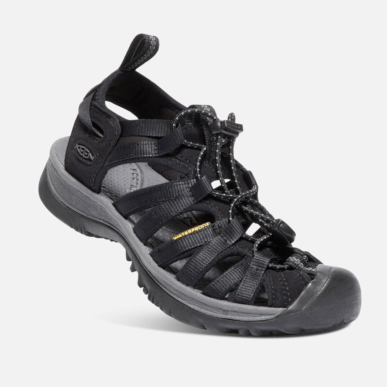 8: Keen Womens Whisper  (Sort (BLACK/MAGNET) 38,5)