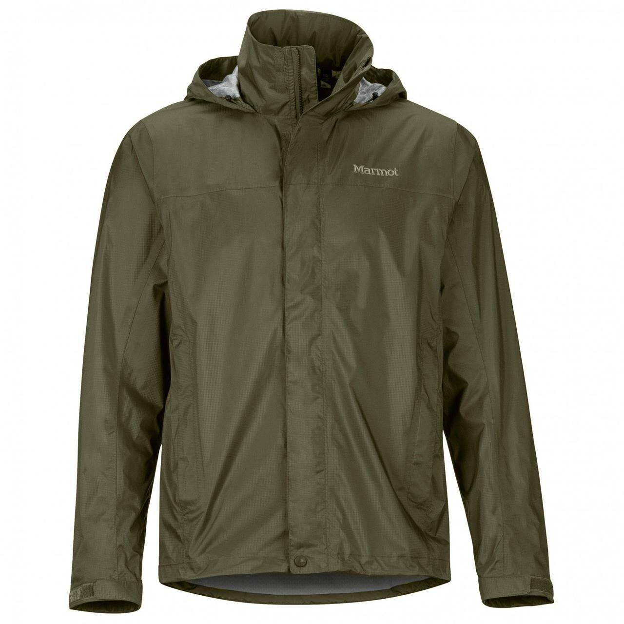 Se Marmot Mens Precip Eco Jacket (Grøn (NORI) Small) hos Friluftsland.dk