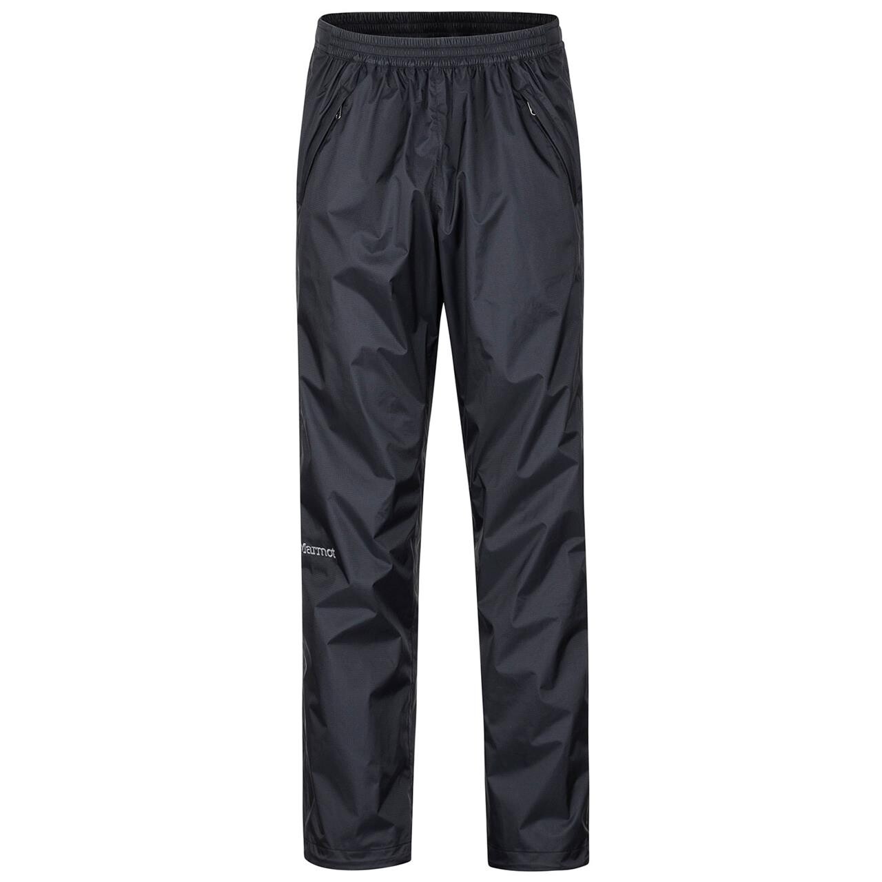 Se Marmot Mens Precip Eco Full Zip Pant (Sort (BLACK) Medium) hos Friluftsland.dk