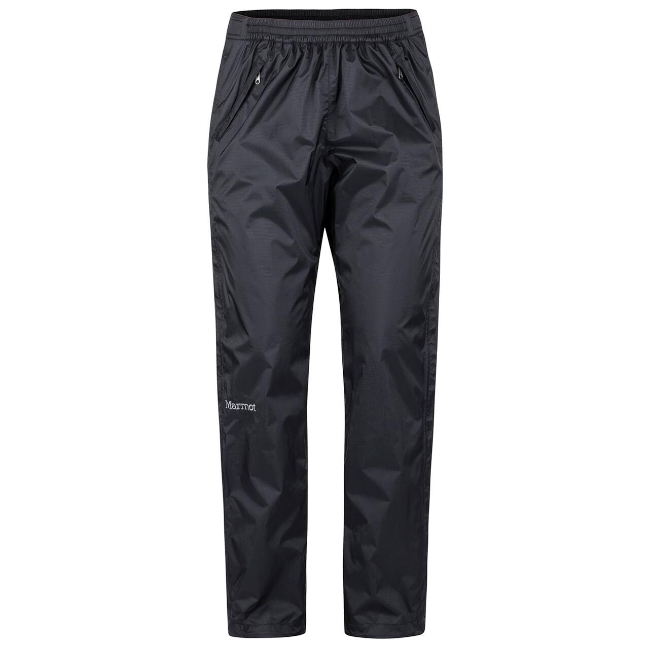 Se Marmot Womens Precip Eco Full Zip Pant (Sort (BLACK) Medium) hos Friluftsland.dk