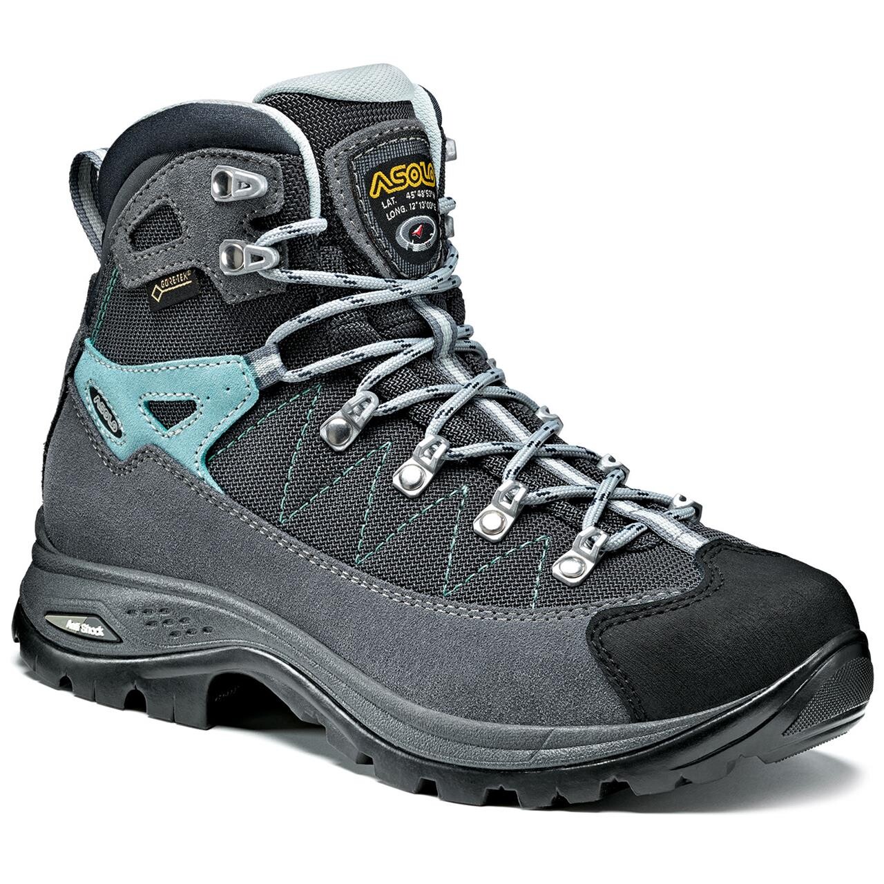 Se Asolo Womens Finder GV (Grå (GREY/GUNMETAL/POOL SIDE) 38) hos Friluftsland.dk