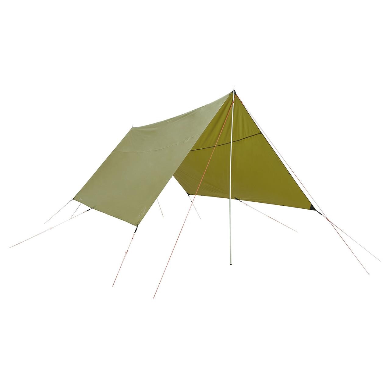 Se Nordisk Voss 20 PU Tarp (Grøn (DARK OLIVE)) hos Friluftsland.dk