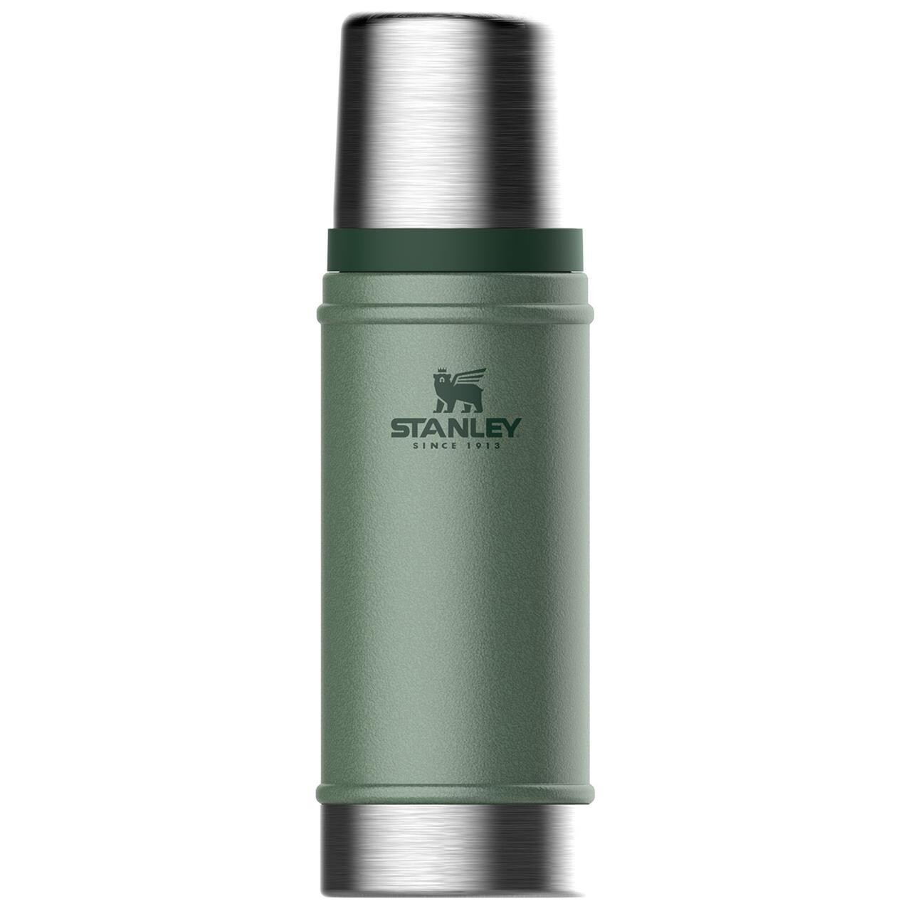 Se Stanley 'Classic Vacuum' Termoflaske 0,47 L Classic Vacuum 0,47 L - Hammertone green hos Friluftsland.dk