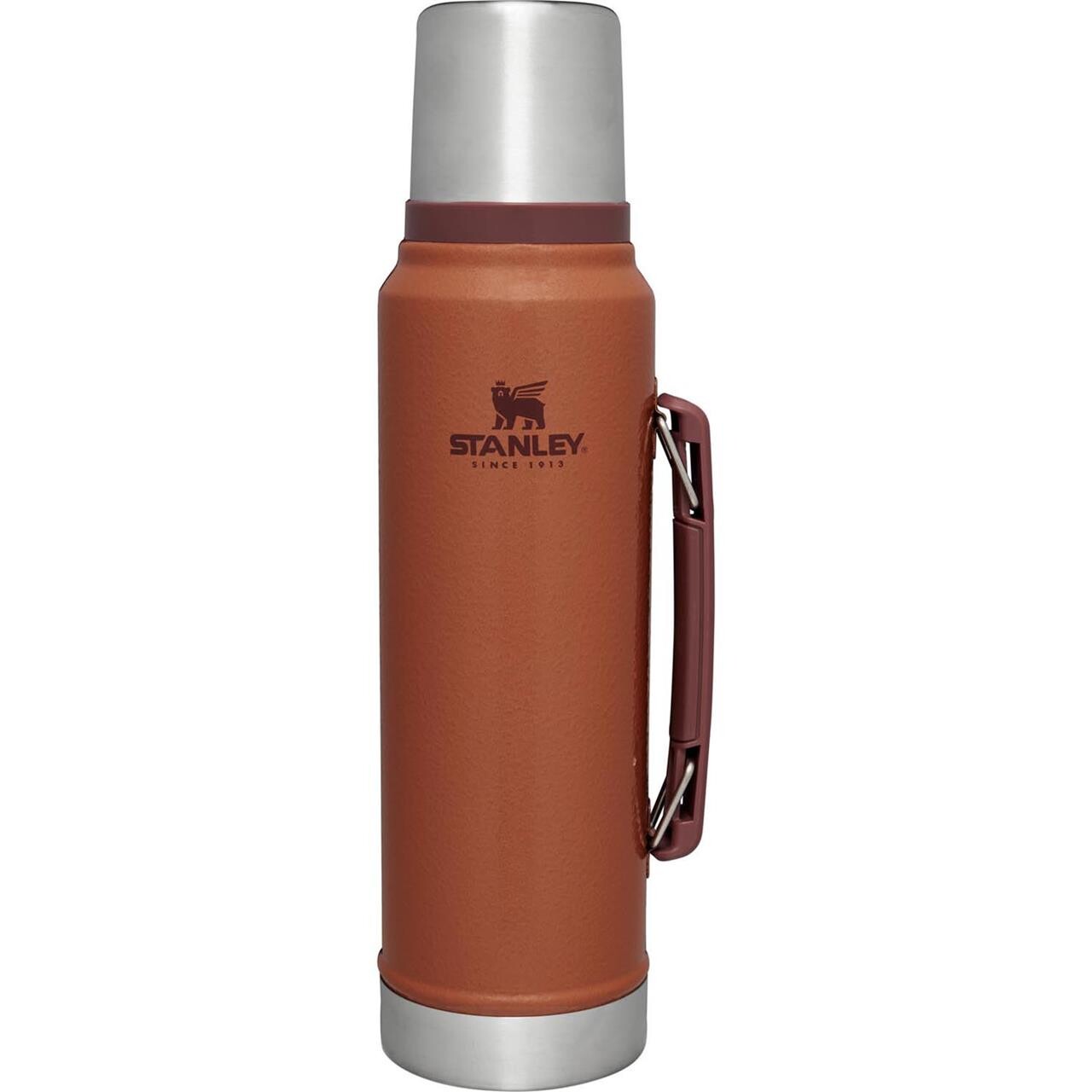 Stanley Classic Vacuum Bottle Rød Hammertone Clay