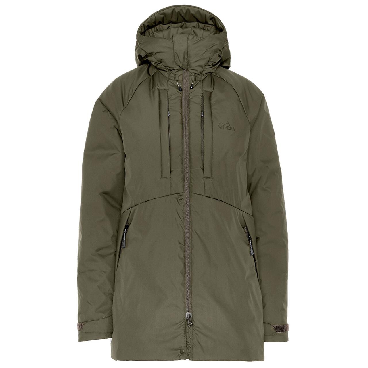 Billede af Tierra Womens Belay Parka (Grøn (FOREST NIGHT) Large)