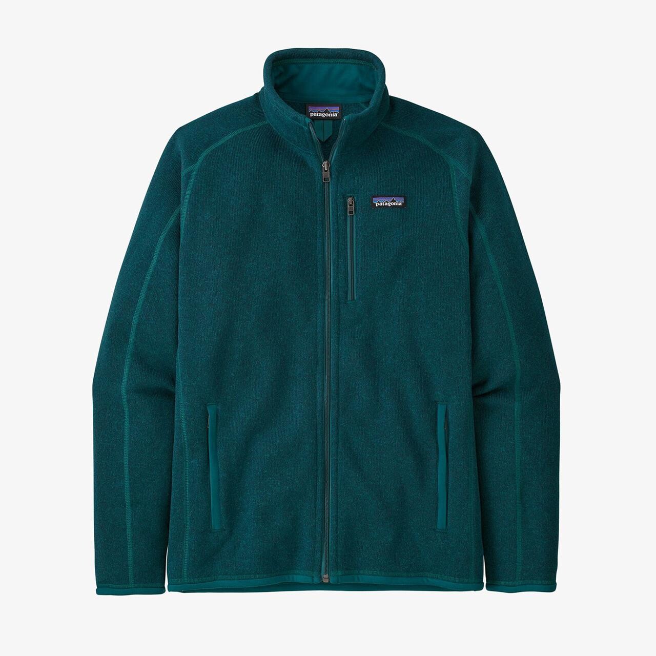  Patagonia Mens Better Sweater Jacket  (GREEN (DARK BOREALIS GREEN) Small)