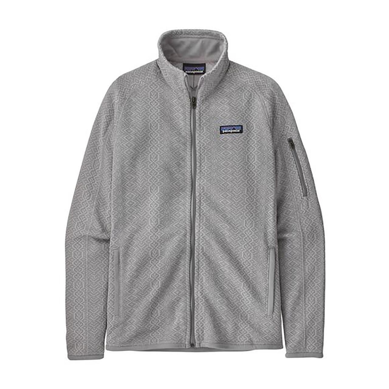 Patagonia Womens Better Sweater Jacket  (Grå (FROZEN JAQUARD/SALT GREY) X-large)