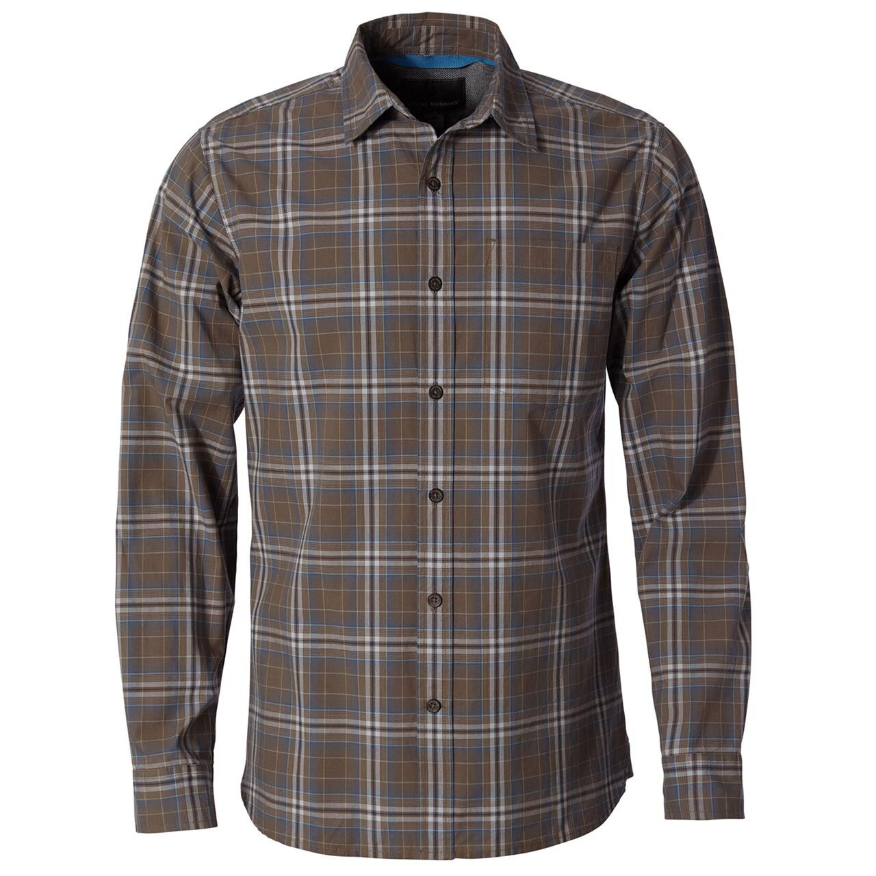 Billede af Royal Robbins Mens Trouvaille Plaid L/S  (Brun (FALCON) Small)