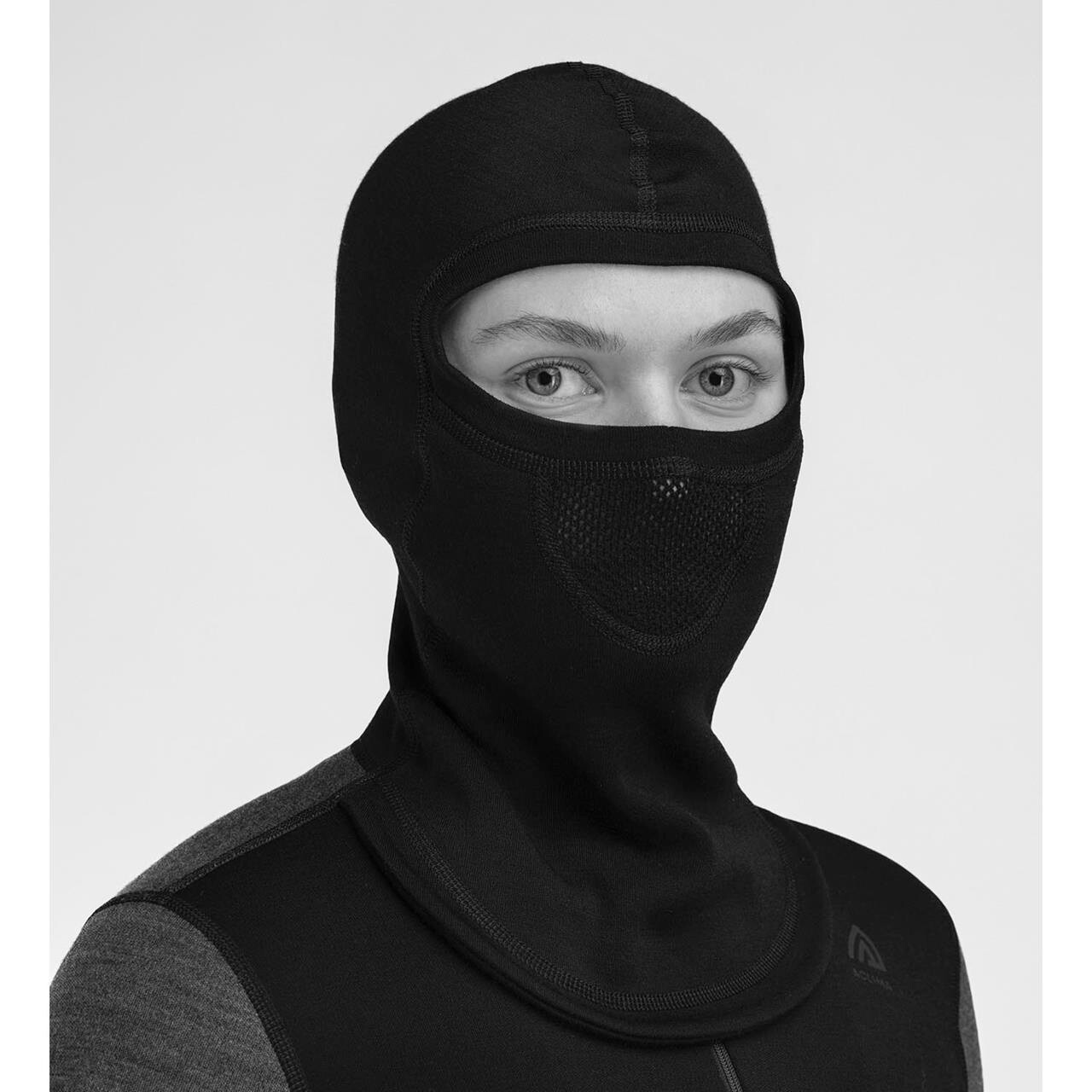 Aclima Womens WarmWool Hood Sweater W/zip (Rød (JESTER RED/JET BLACK) Medium)
