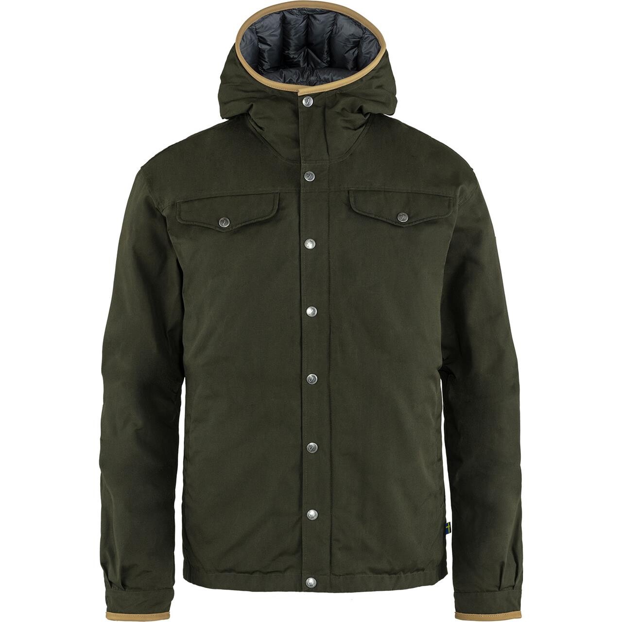 Billede af Fjällräven Mens Greenland No 1 Down Jacket (Grøn (DEEP FOREST/662) X-small)