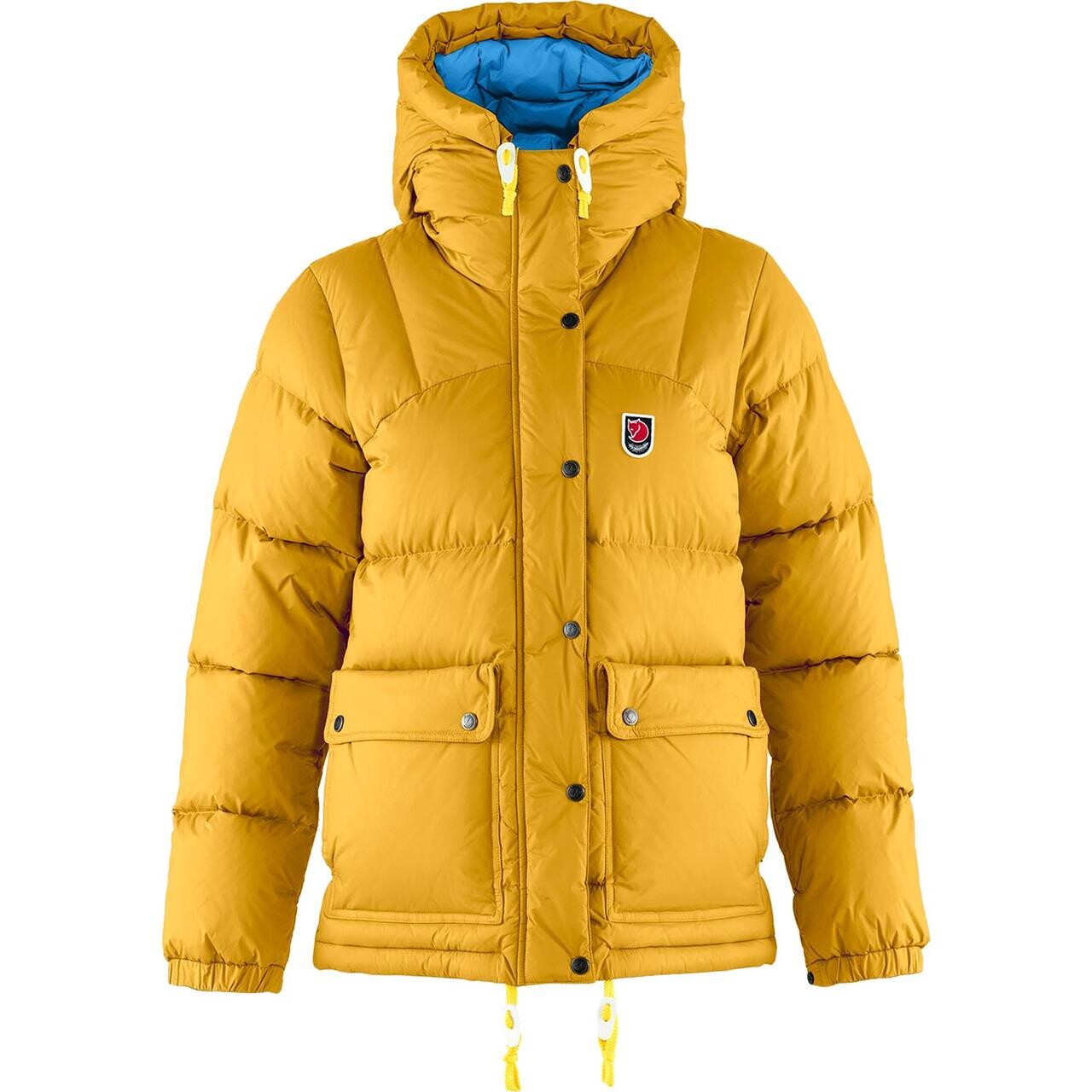 Fjallraven Womens Expedition Down Lite Jacket Gul Mustard Yellow Un Blue/161 525 Xx Small