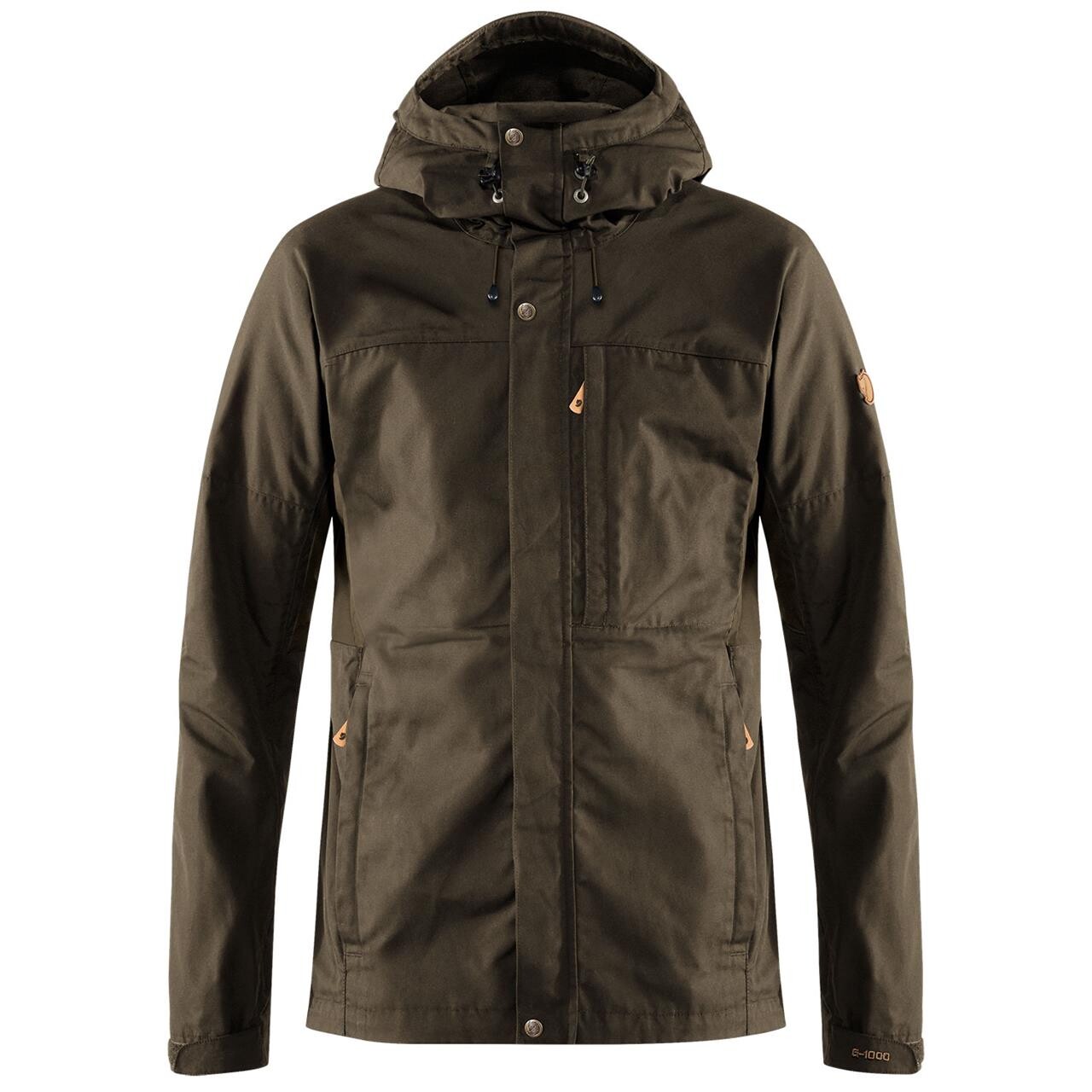 Fjällräven Mens Kaipak Jacket  (Grøn (DARK OLIVE/633) Small)