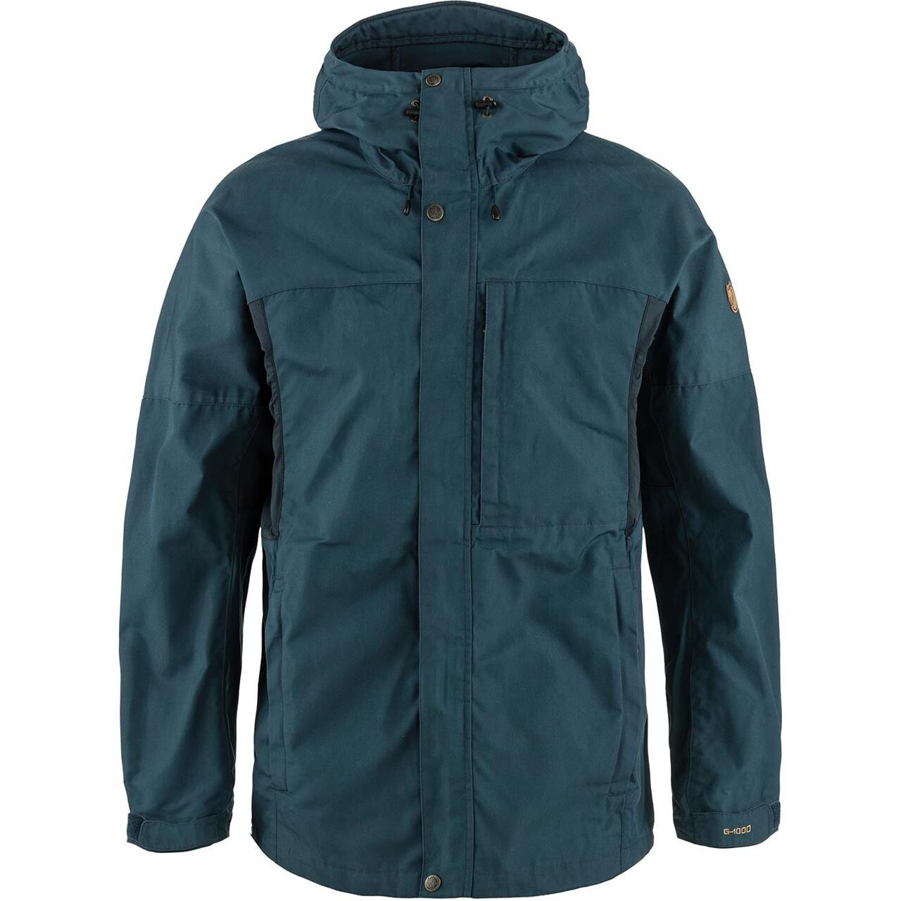 Fjällräven Mens Kaipak Jacket  (Blå (MTN BLUE-DARK NAVY/570-555) Large)