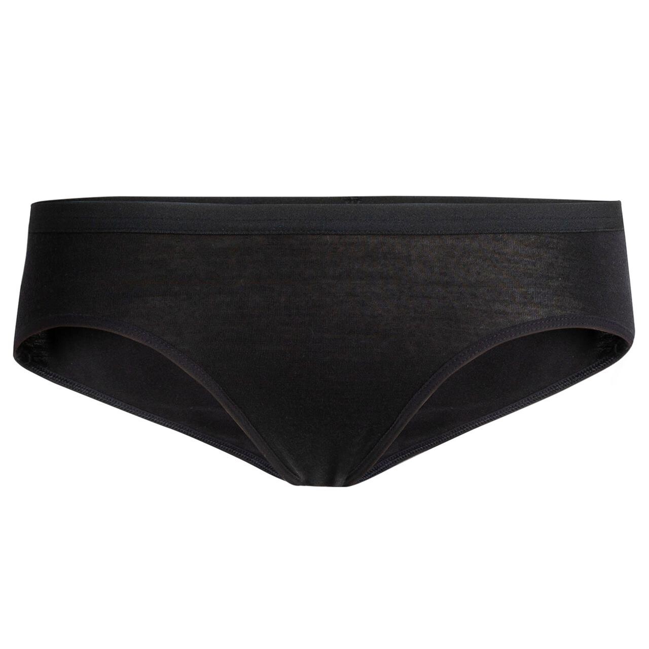  Icebreaker Womens Siren Hipkini  (BLACK (BLACK) X-small)