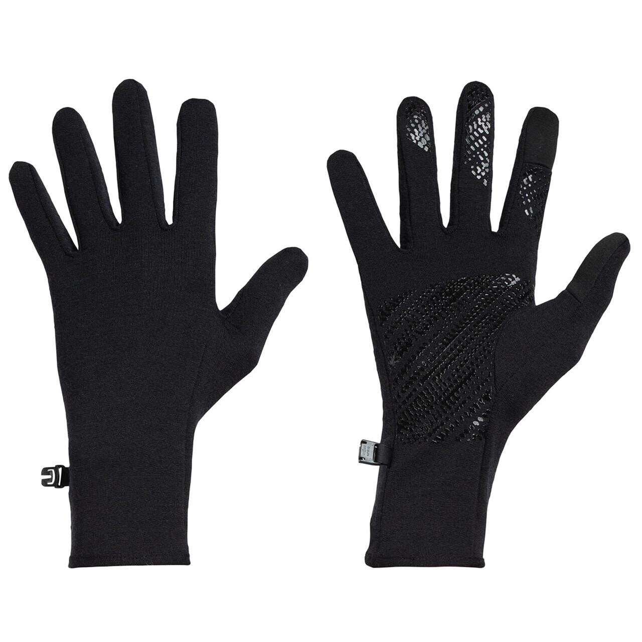 Icebreaker Quantum Gloves (BLACK (BLACK) Large)