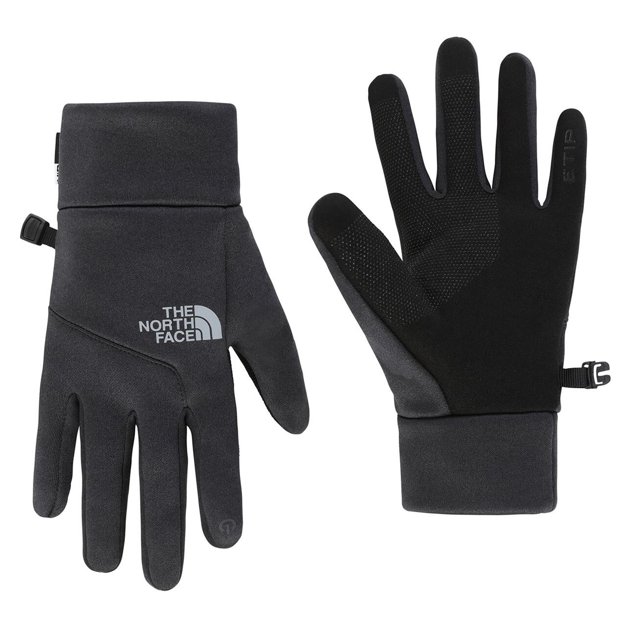 The North Face Womens Etip Hardface Glove (BLACK (TNF BLACK HEATHER) Small (S))