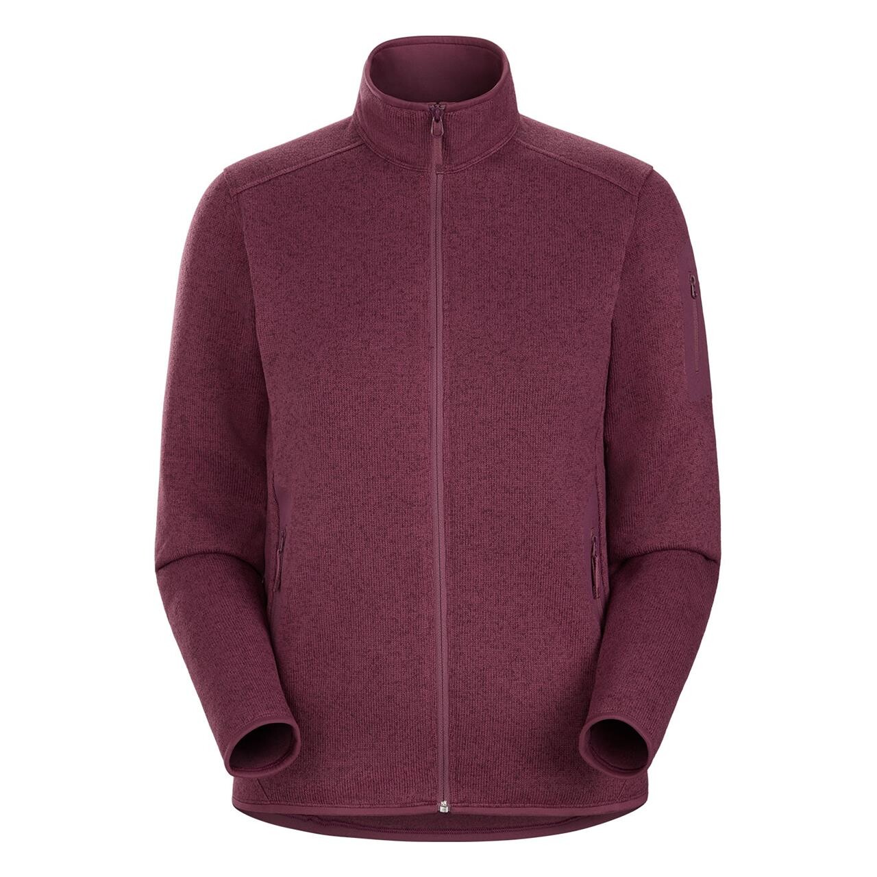  Arcteryx Womens Covert Cardigan  (PURPLE (JUPITER HEATHER) Small)