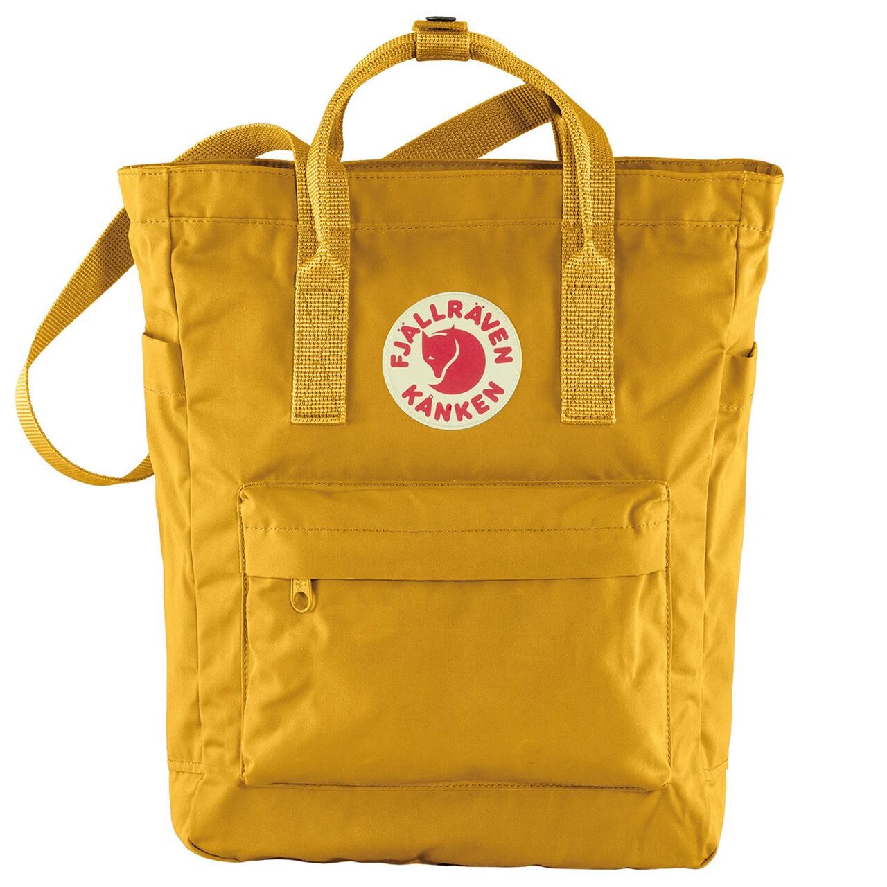 Se Fjällräven Kånken Rygsæk Totepack Ochre hos Friluftsland.dk