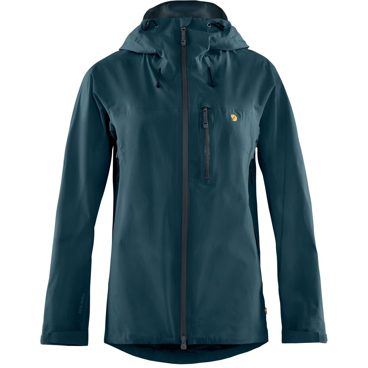 Fjällräven Womens Bergtagen Lite Eco-shell Jacket  (Blå (MOUNTAIN BLUE/570) Large)