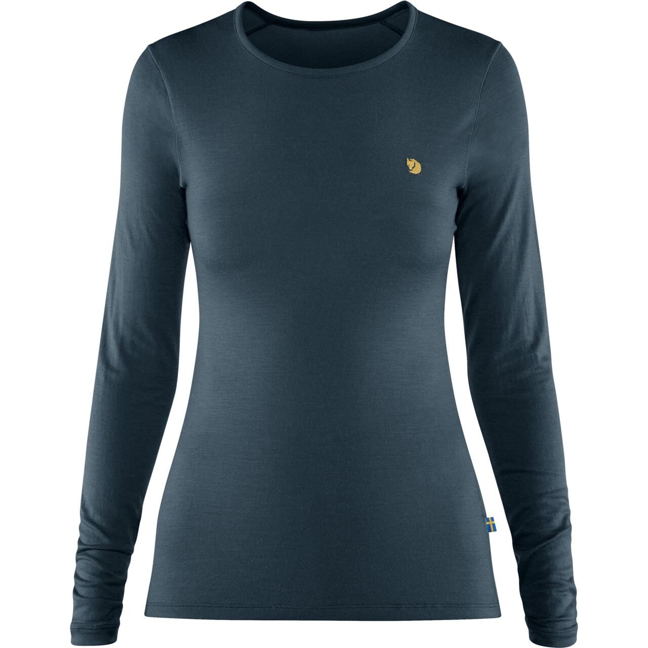 Fjällräven Womens Bergtagen Thinwool L/S  (Blå (MOUNTAIN BLUE/570) X-large)