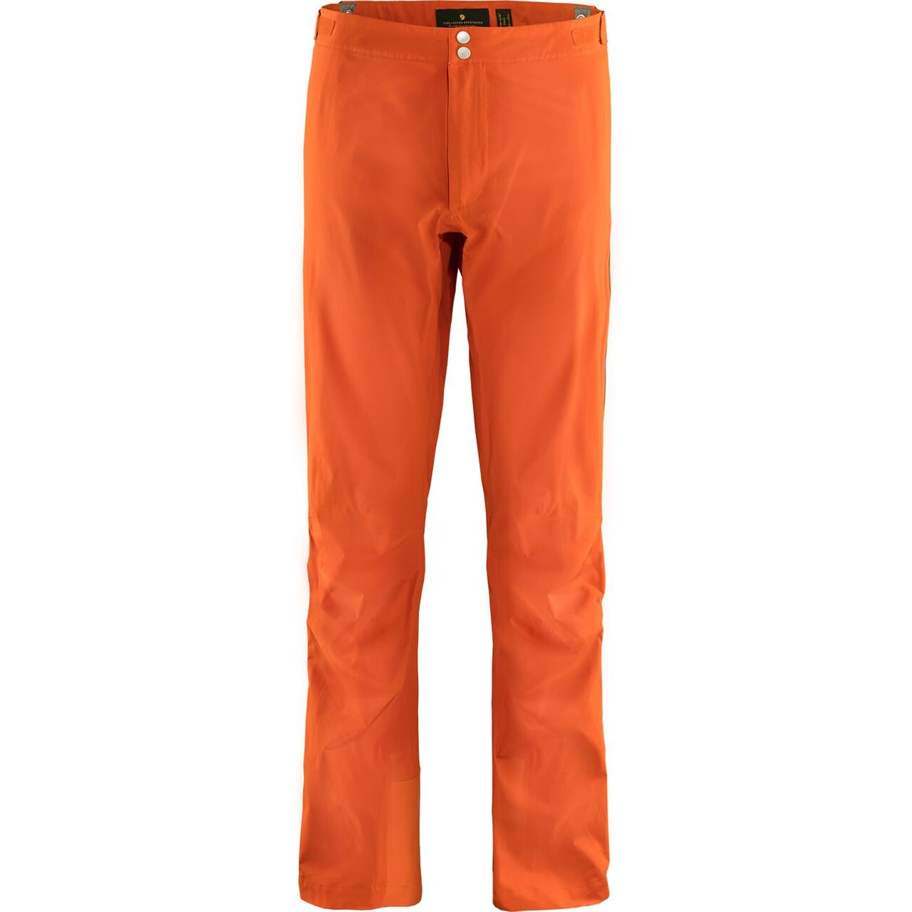 Fjallraven Mens Bergtagen Lite Eco Shell Trousers Orange Hokkaido Orange 208
