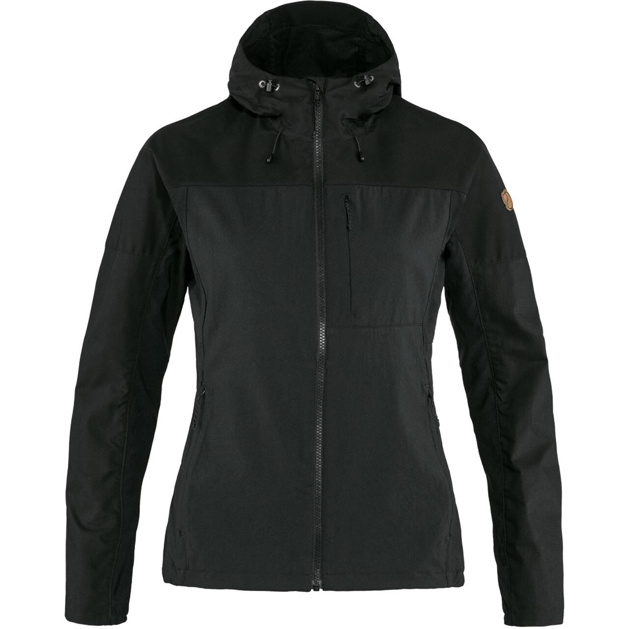 Fjällräven Womens Abisko Midsummer Jacket  (Sort (BLACK/550) X-large)