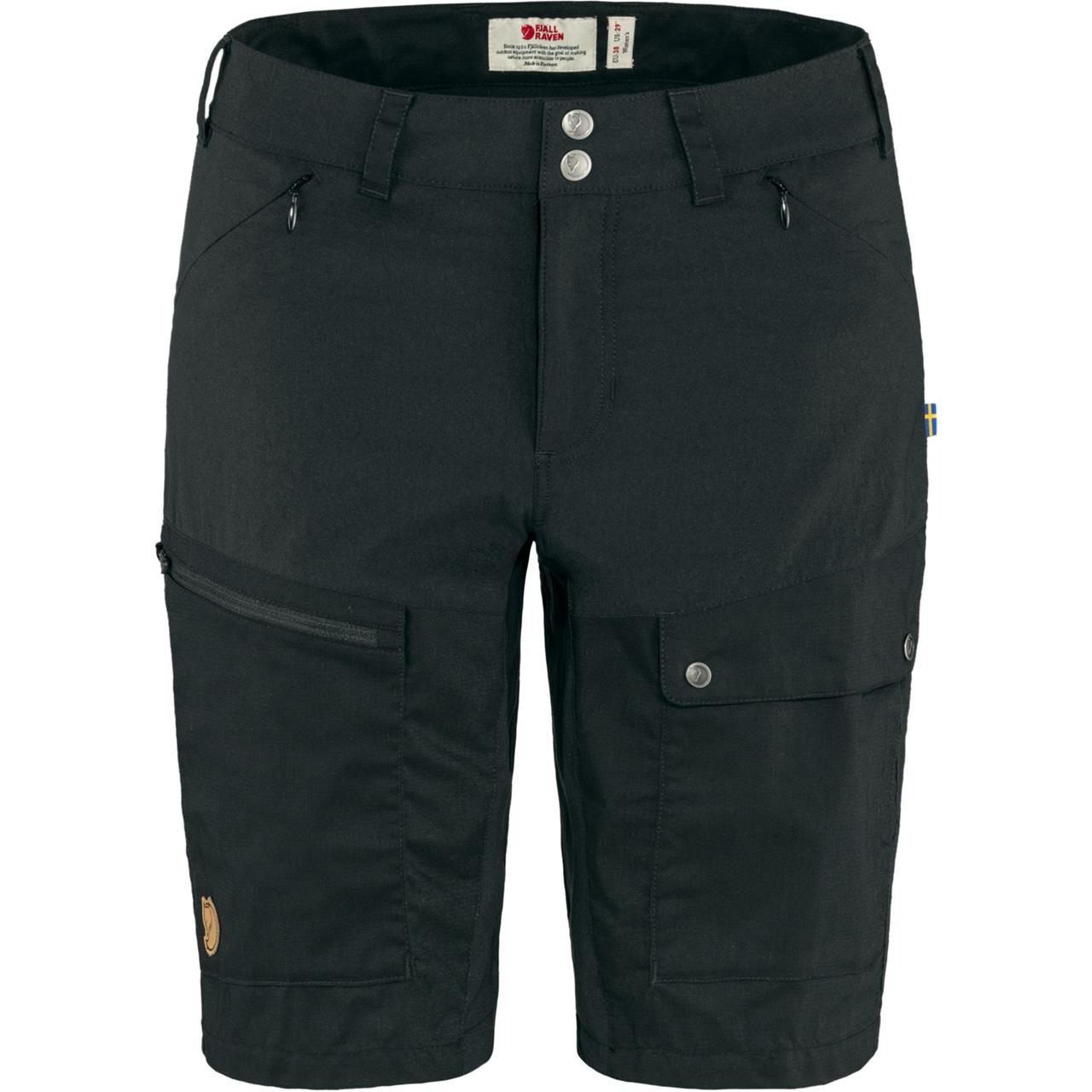 Fjällräven Womens Abisko Midsummer Shorts  (Sort (BLACK/550) 40)