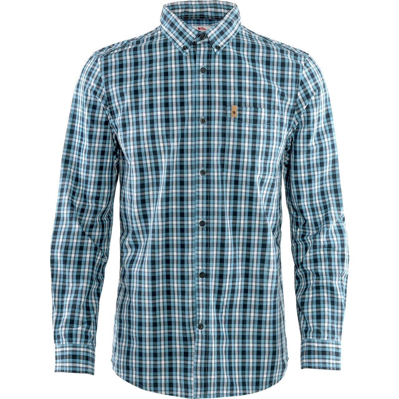 Fjällräven Mens Övik Shirt L/S (Grå (DUSK/042) Small)