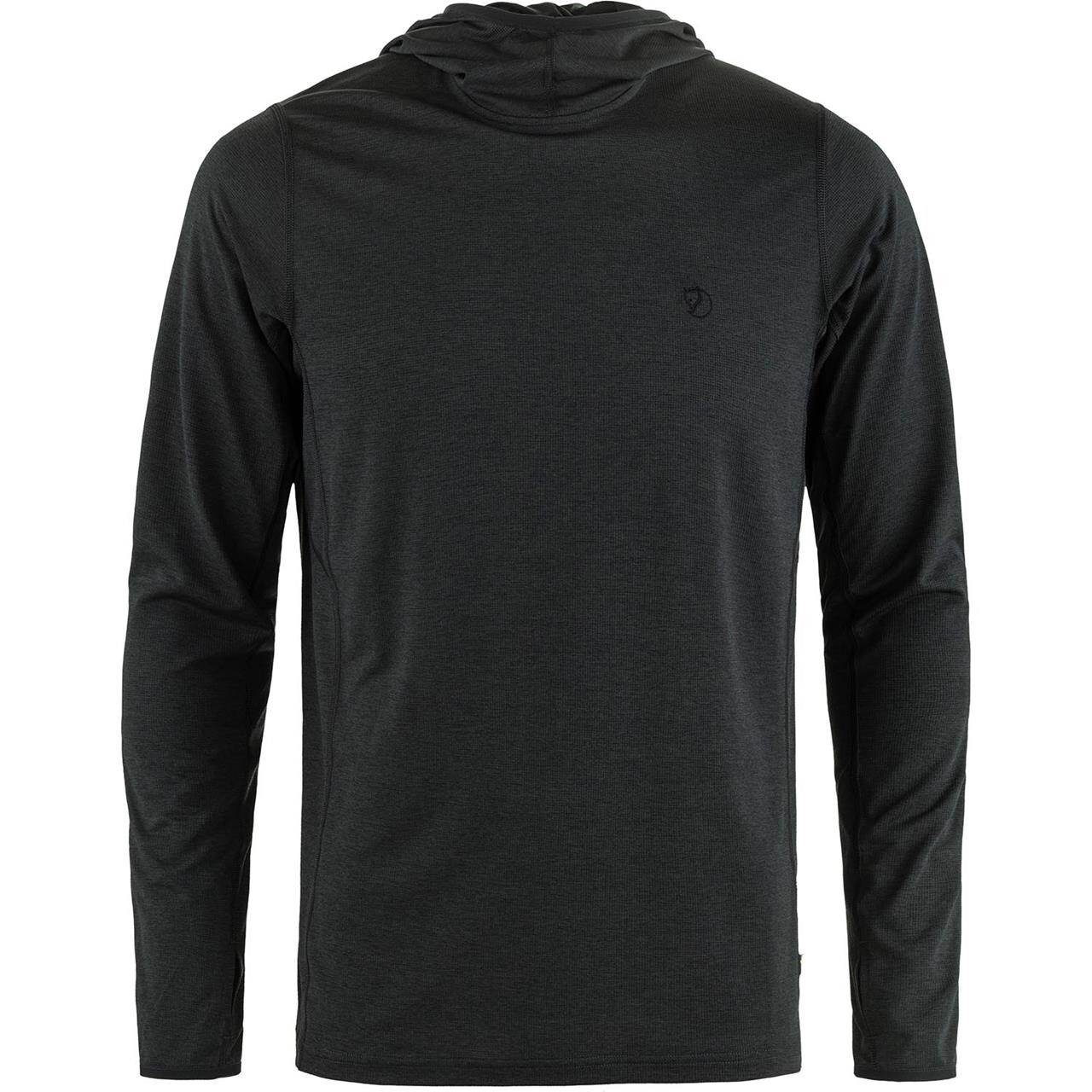 Fjällräven Mens Abisko Sun-hoodie  (Sort (BLACK/550) Medium)