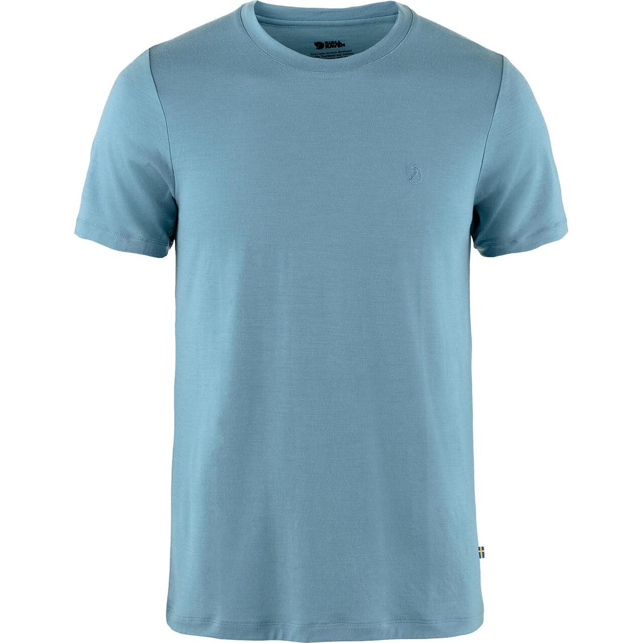 Fjällräven Mens Abisko Wool S/S  (Blå (DAWN BLUE/543) X-large)