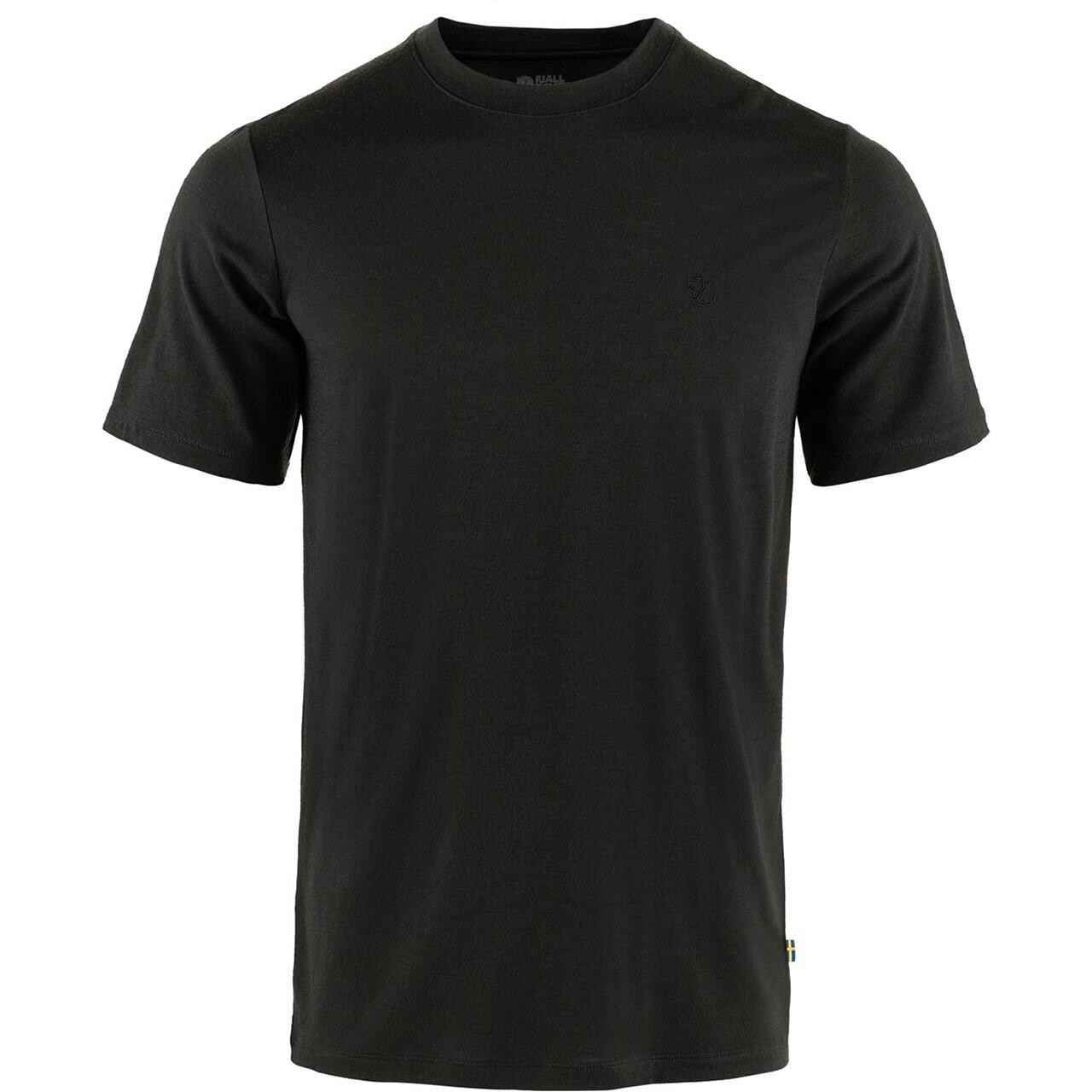Fjällräven Mens Abisko Wool S/S  (Sort (BLACK/550) XX-large)