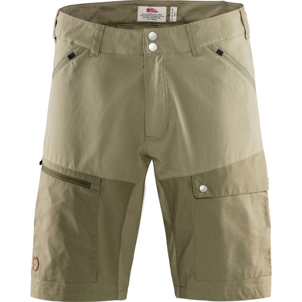 Fjällräven Mens Abisko Midsummer Shorts  (Grøn (SAVANNA-LIGHT OLIVE/235-622) 46)