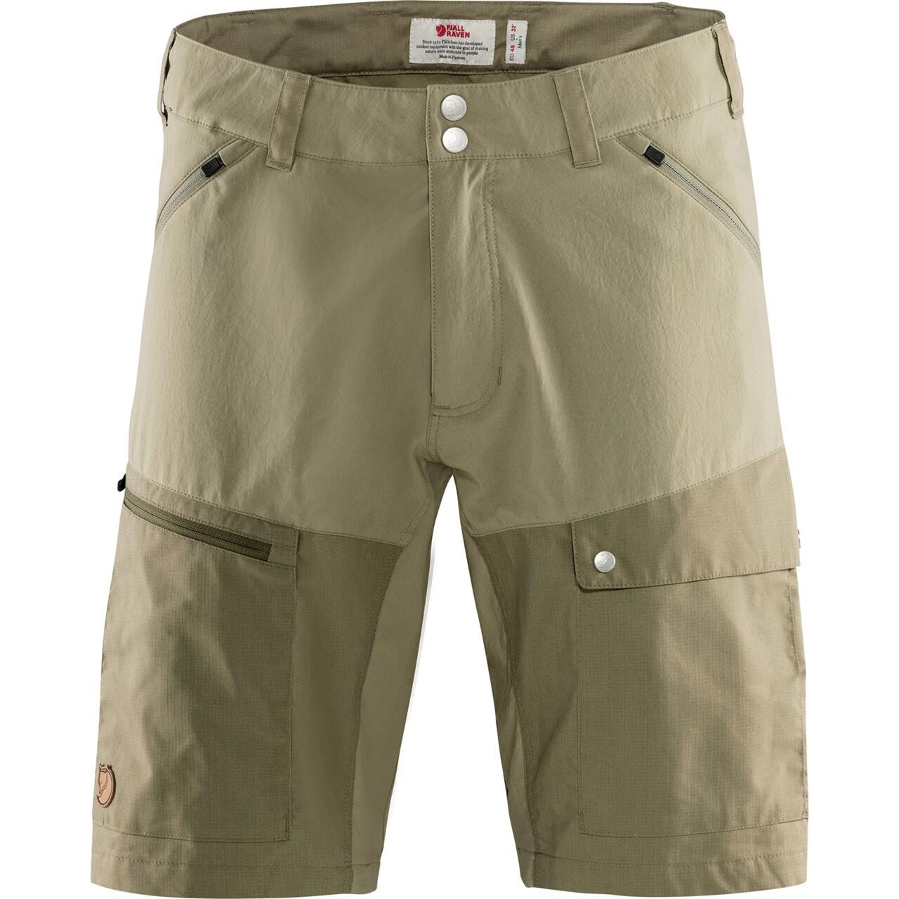 Fjällräven Mens Abisko Midsummer Shorts  (Grøn (SAVANNA-LIGHT OLIVE/235-622) 52)