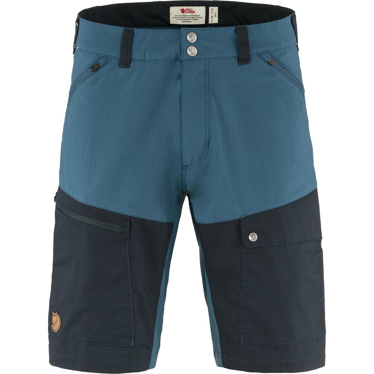 Fjällräven Mens Abisko Midsummer Shorts  (Blå (INDIGO BLUE-DARK NAVY/534-555) 58)