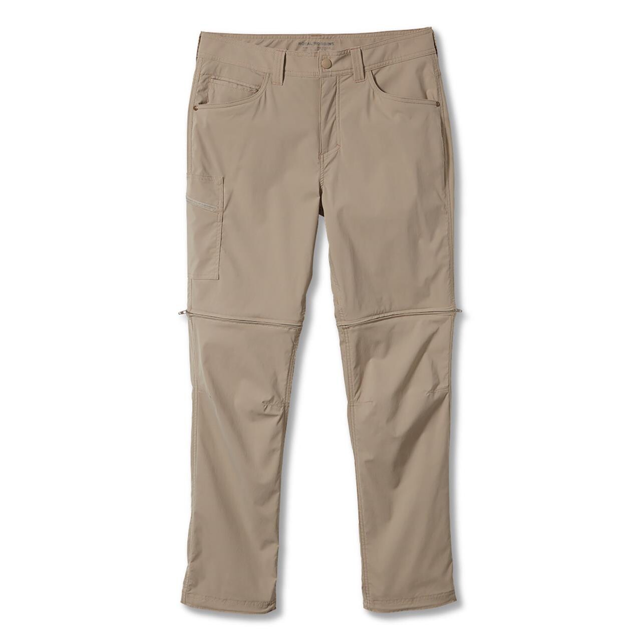 Royal Robbins Mens Bug Barrier Traveler Zip N Go Pant  (Beige (KHAKI) W38-L32 tommer)