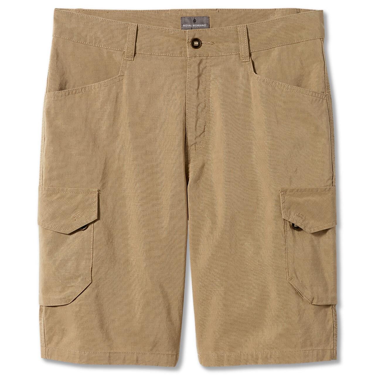 Se Royal Robbins Mens Springdale Short 11" (Beige (DESERT) W38 tommer) hos Friluftsland.dk