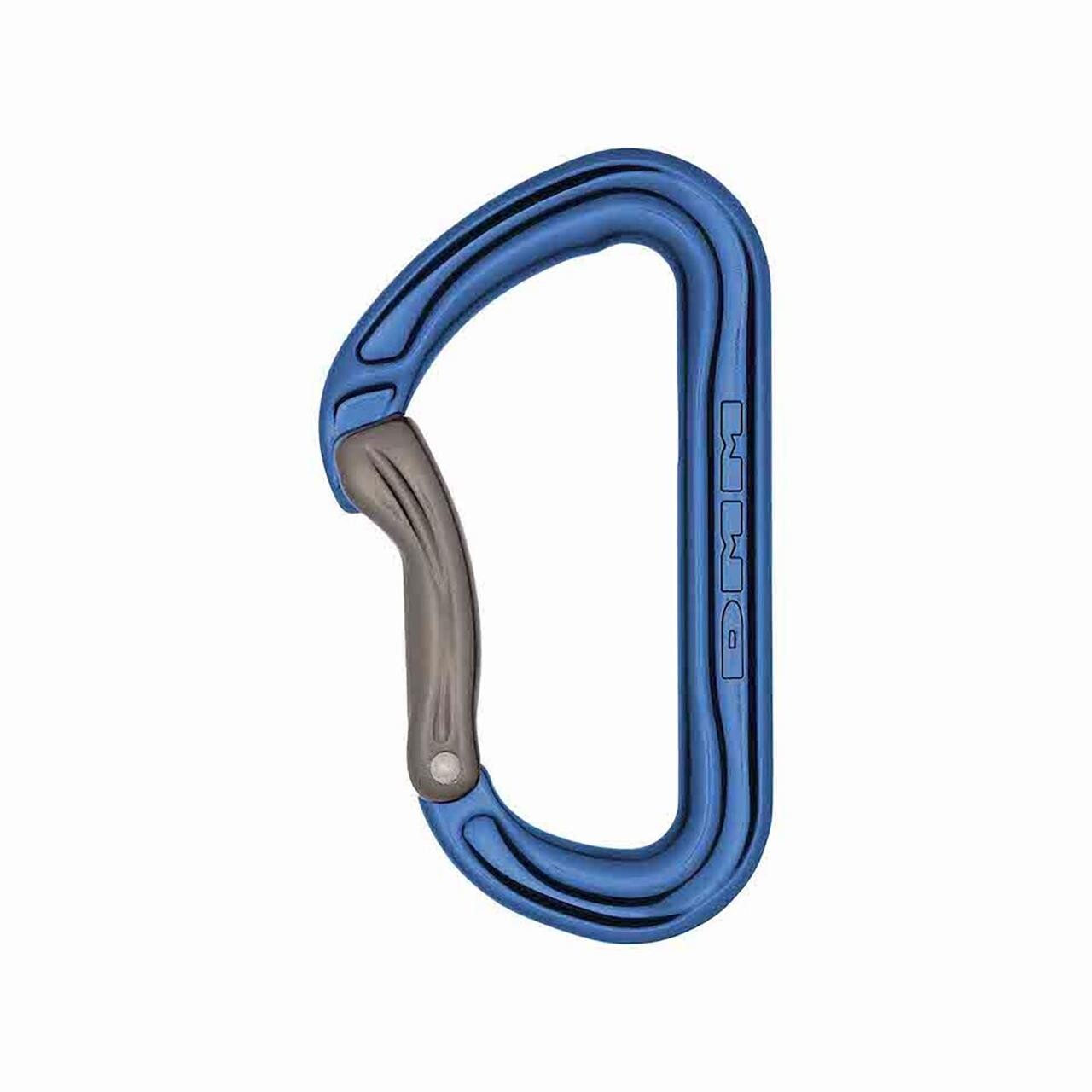 Se DMM Shadow Bent Gate S20 (Blå (BLUE TITANIUM)) hos Friluftsland.dk