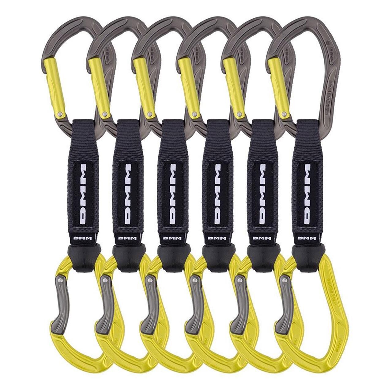 Billede af DMM Alpha Sport Quickdraw 12cm 6 Pack (Grøn (LIME))