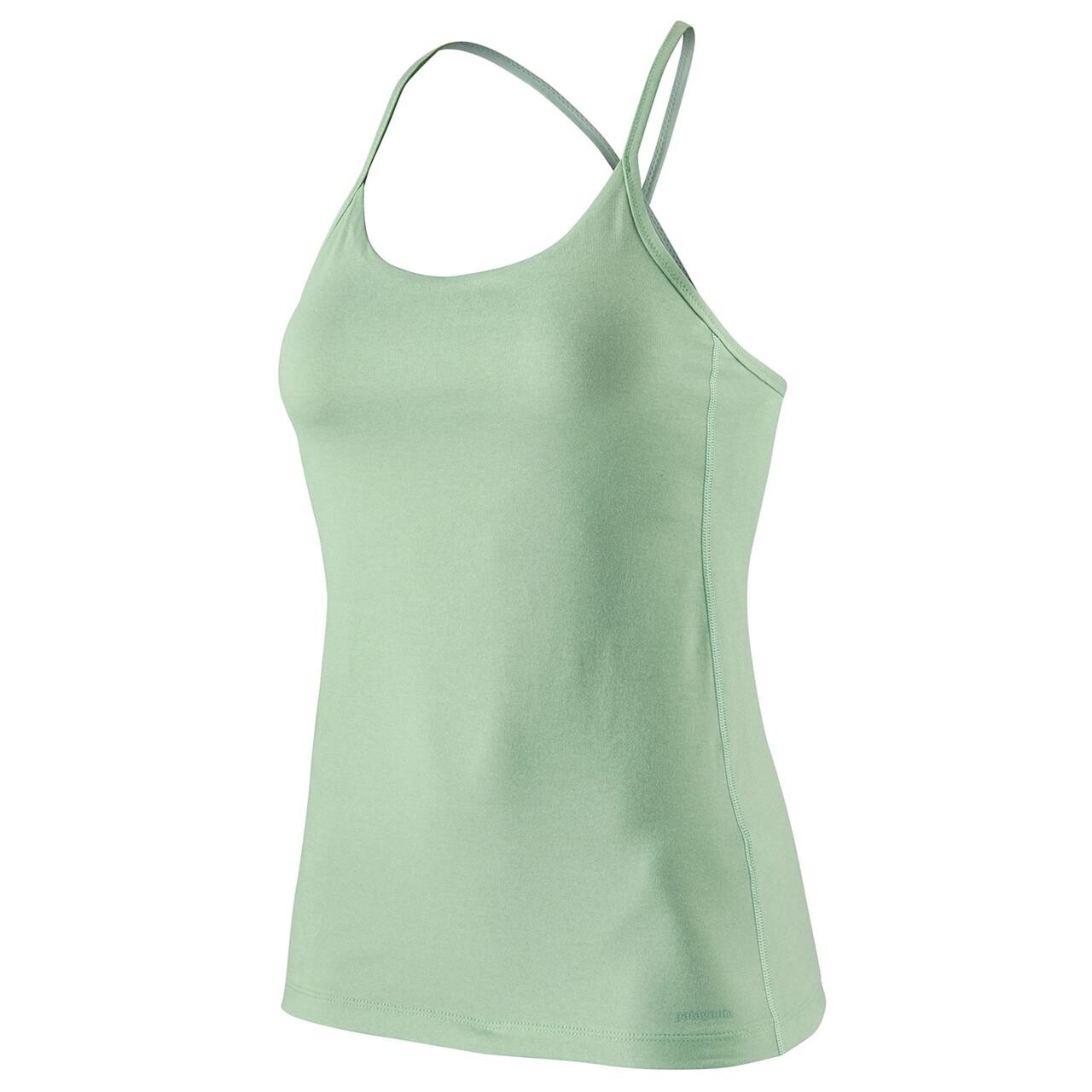 Womens Cross Beta Tank Grøn Gypsum Green Large Fra Patagonia