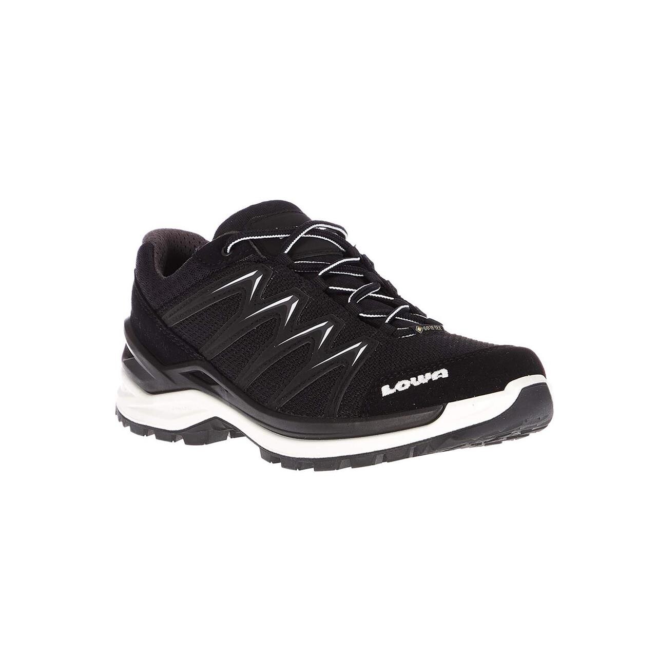 Se Lowa Womens Innox Pro GTX Lo (Sort (BLACK/OFFWHITE) 38) hos Friluftsland.dk