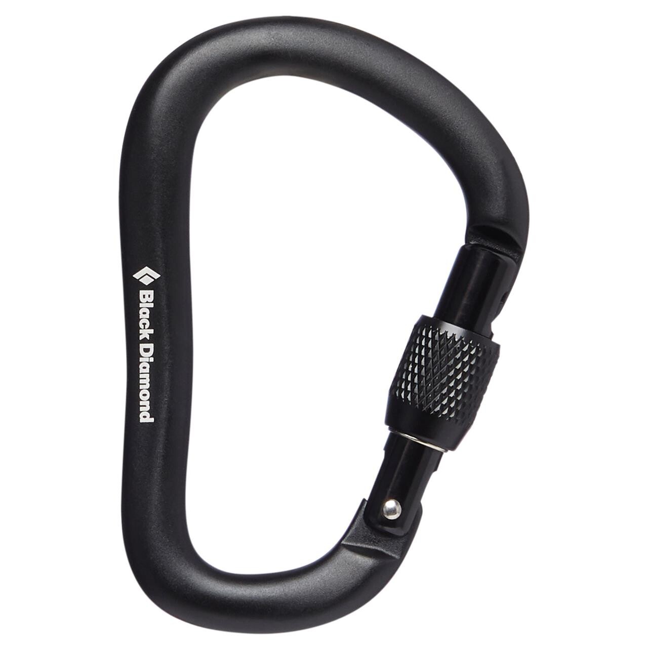 Se Black Diamond Rocklock Screwgate Carabiner (Sort (BLACK)) hos Friluftsland.dk