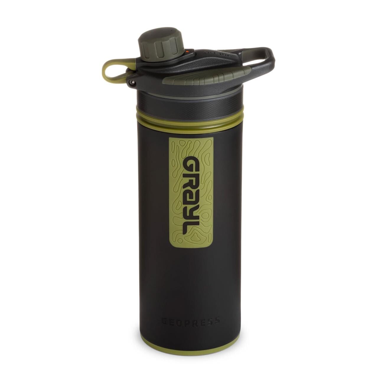 Grayl Geopress Purifier Bottle 710 Sort Camo Black